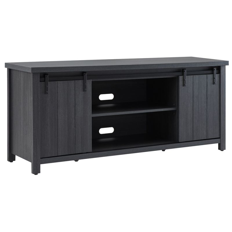 Hudson & Canal - Deacon Rectangular TV Stand for TV's up to 65