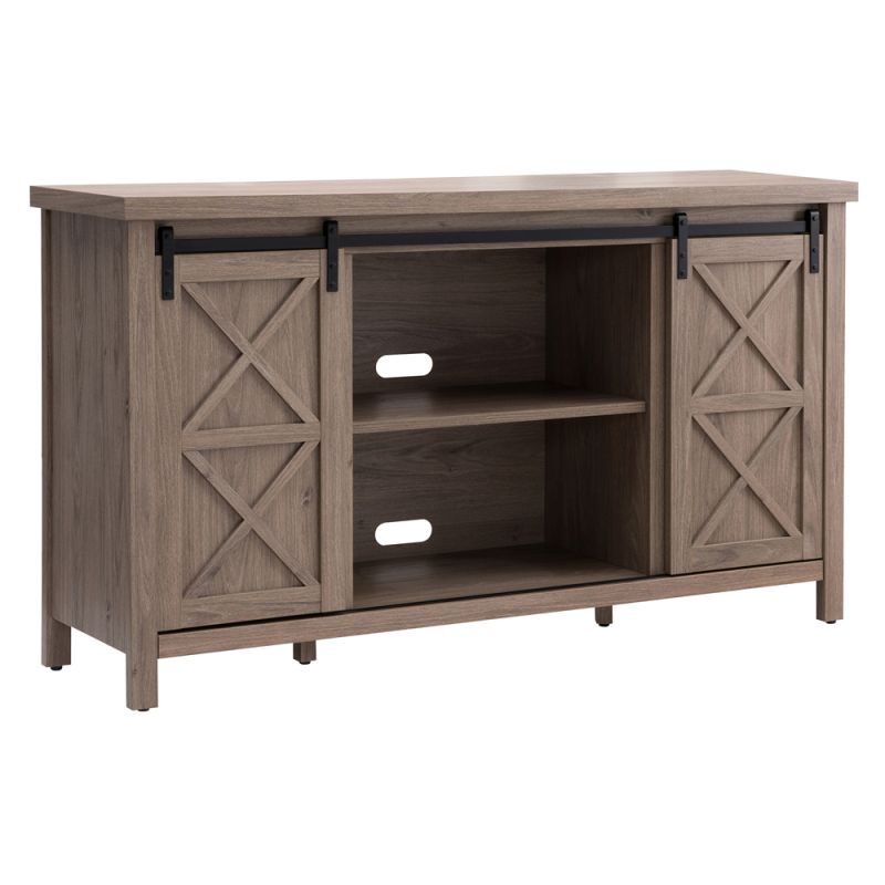 Hudson & Canal - Elmwood Rectangular TV Stand for TV's up to 65