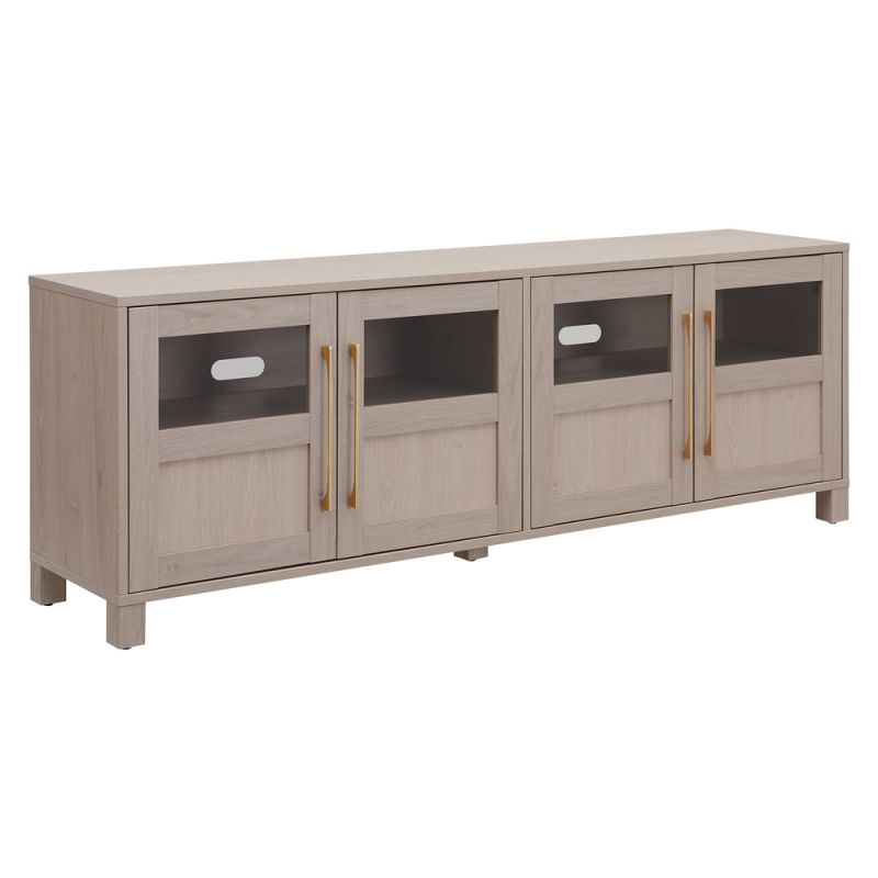 Hudson & Canal - Holbrook Rectangular TV Stand for TV's up to 75
