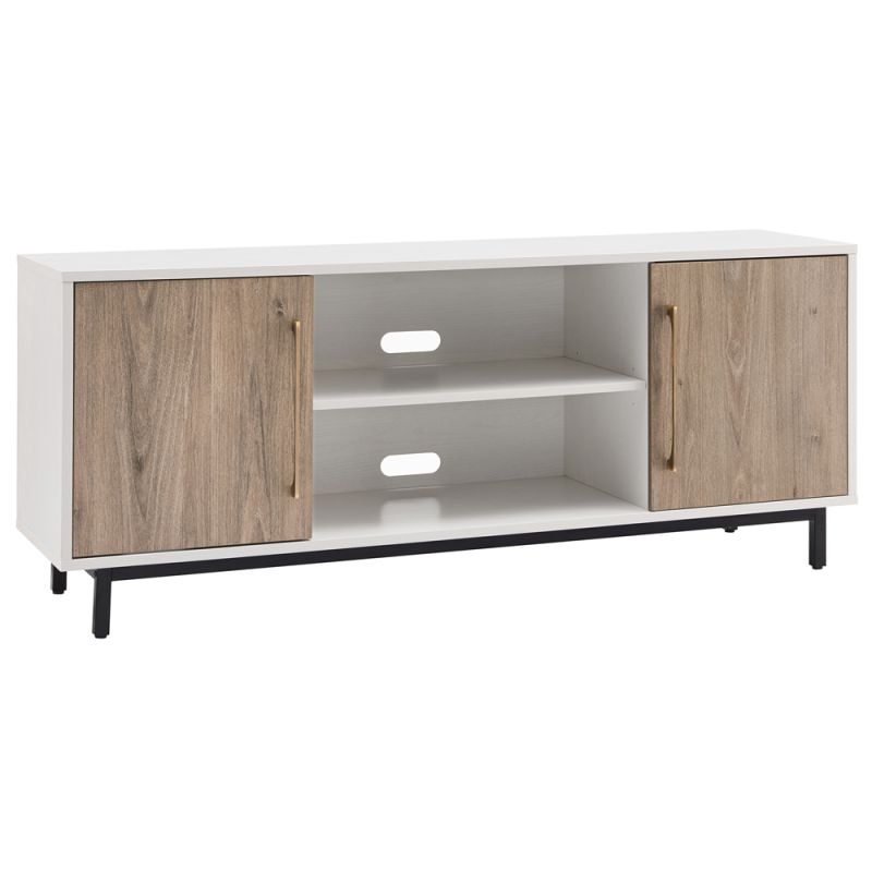 Hudson & Canal - Julian Rectangular TV Stand for TV's up to 65
