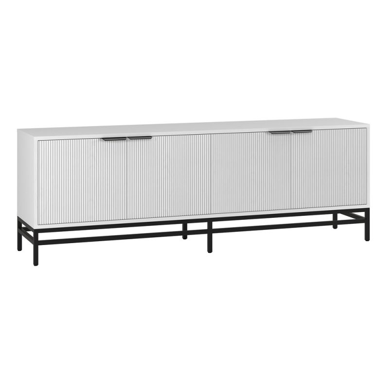 Hudson & Canal - Montello Rectangular TV Stand for TV's up to 78