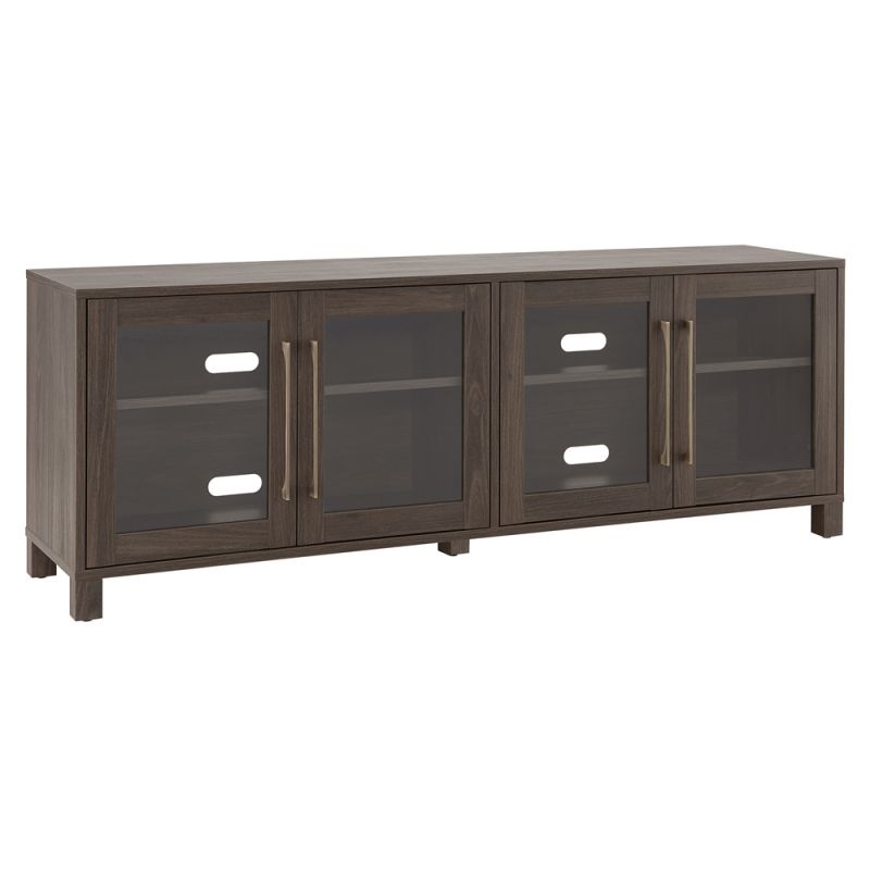 Hudson & Canal - Quincy Rectangular TV Stand for TV's up to 75