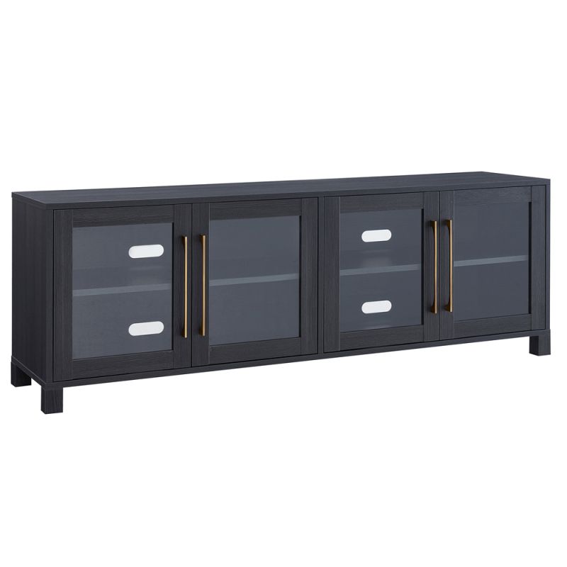 Hudson & Canal - Quincy Rectangular TV Stand for TV's up to 75