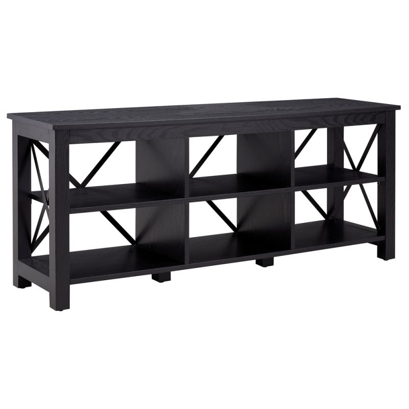Hudson & Canal - Sawyer Rectangular TV Stand for TV's up to 65
