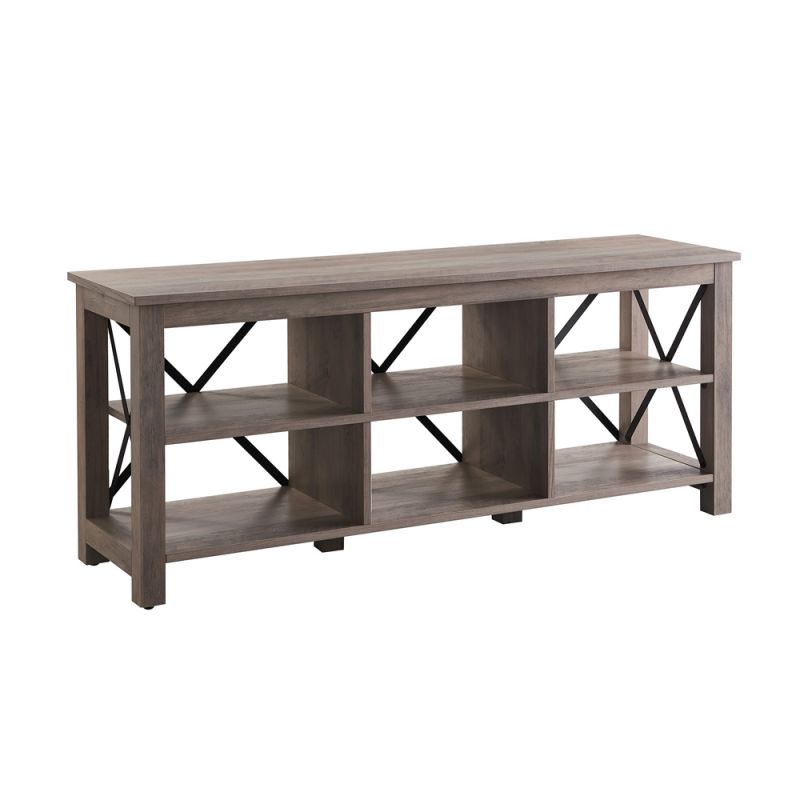 Hudson & Canal - Sawyer Rectangular TV Stand for TV's up to 65