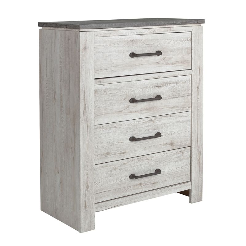 Ideaitalia Furniture - Seashell&Oak - 4 Drawer Chest - AD34DC