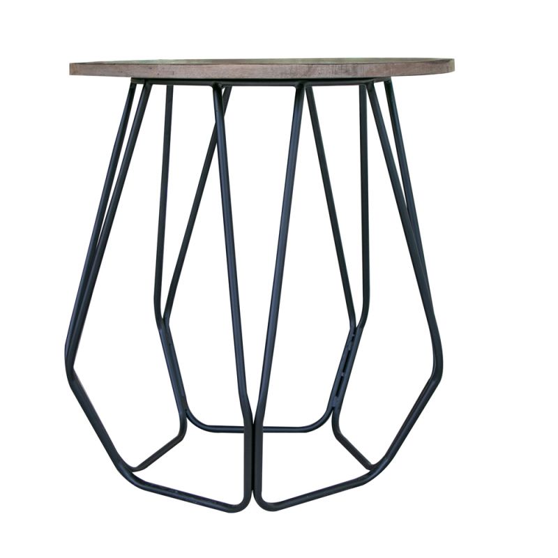 IFD - Anvil End Table w/ Iron base - IFD7541END