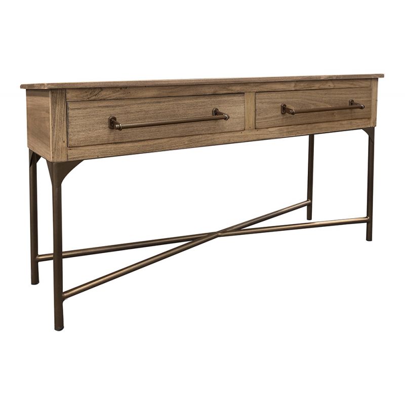 IFD - Bernabe - Metal Base Sofa Table - IFD4531SFT