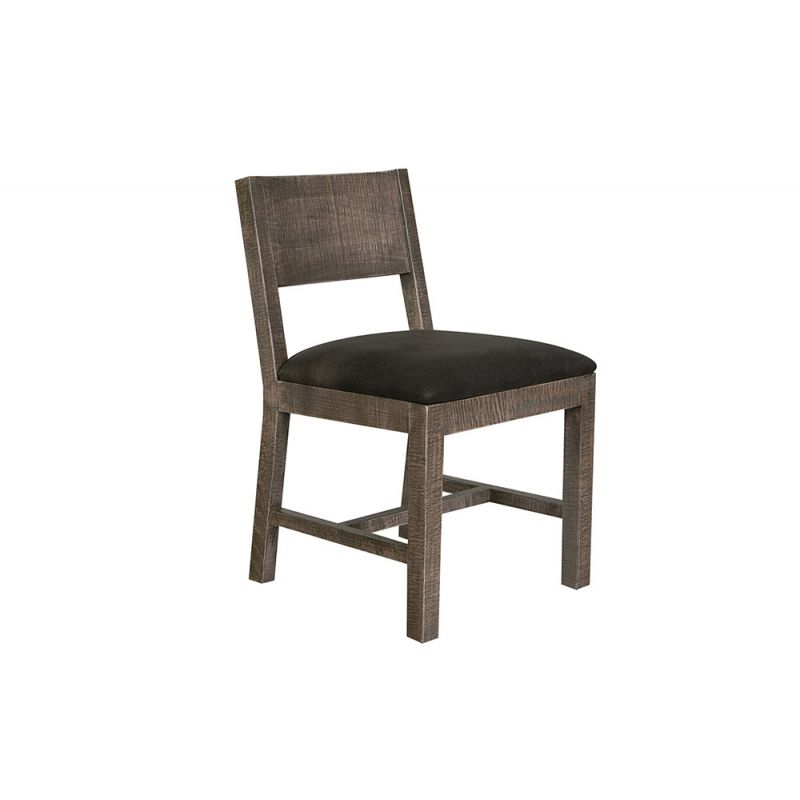 IFD - Blacksmith - Upholstered Seat Wooden Chair (Set of 2) - IFD2321CHR