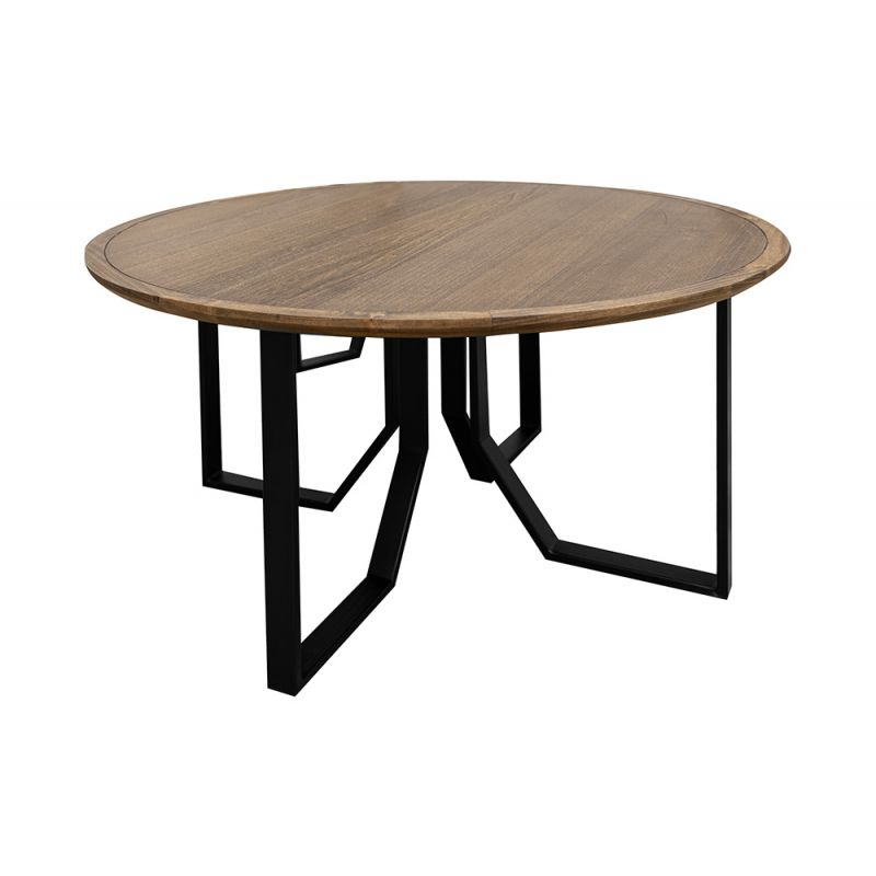 IFD - Dorian - Metal Base Cocktail Table - IFD2541CKT