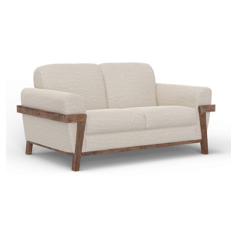 IFD - Loft Brown - Wooden Frame & Base, Loveseat - IUP644-LOV-161