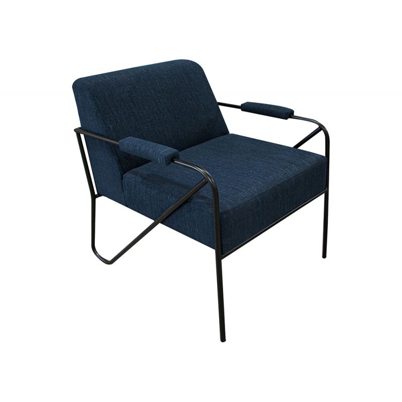 IFD - Lotus - Wooden Frame & Metal Base, Armchair - IUP132-ACH-221