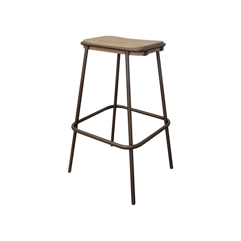 IFD - Natural Parota - Metal Frame Wooden Seat 30