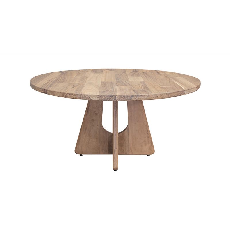 IFD - Natural Parota - Natural Parota Round Dining Table - IFD8681RND-TBL