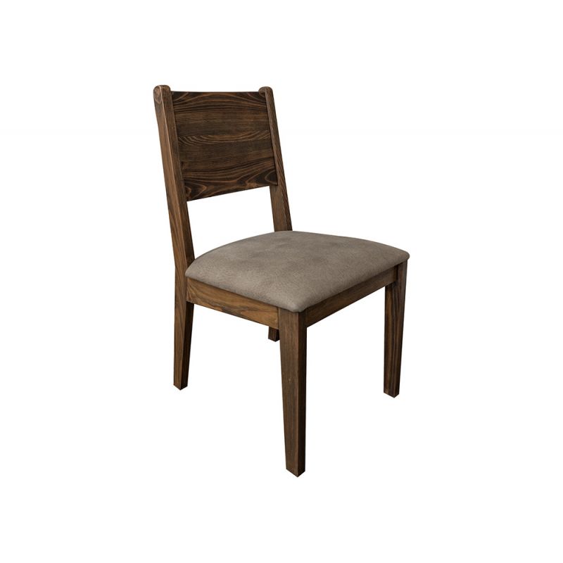 IFD - Novus lodge - Upholstered Seat Wooden Chair (Set of 2) - IFD2311CHR