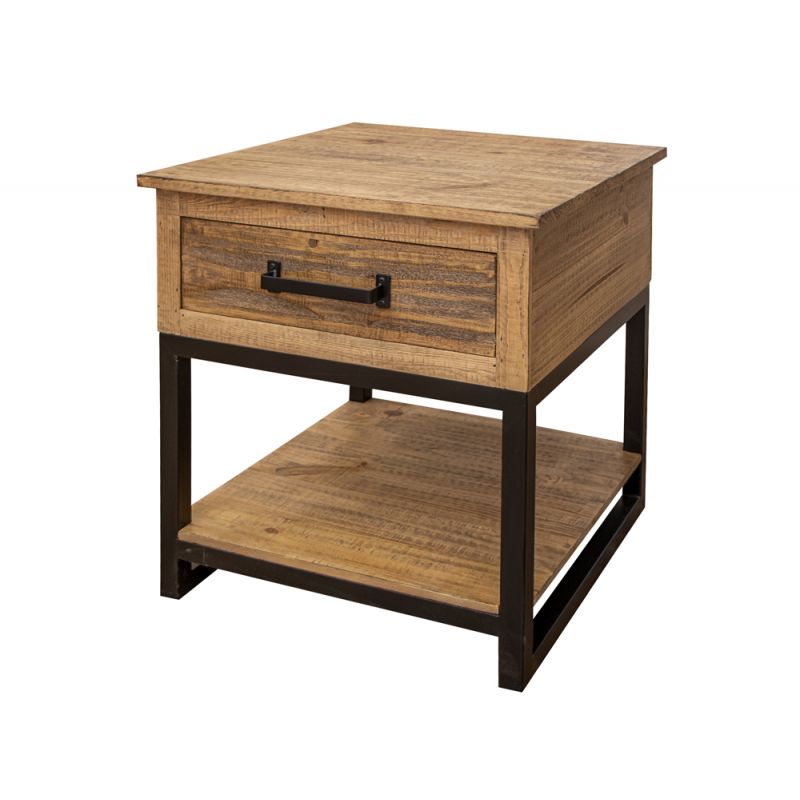 IFD - Olivo 1 Drawer, End Table  - IFD5411END