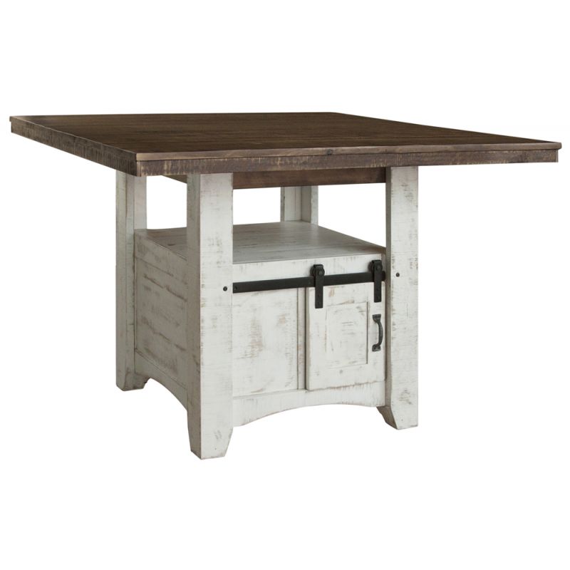 IFD - Pueblo White Counter Height Table  - IFD360COUNT-TBL
