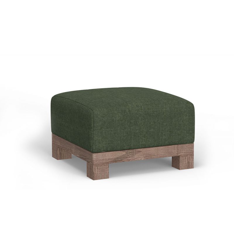 IFD - Samba - Wooden Frame & Base, Upholstered Square Ottoman - IUP298-OTT-111