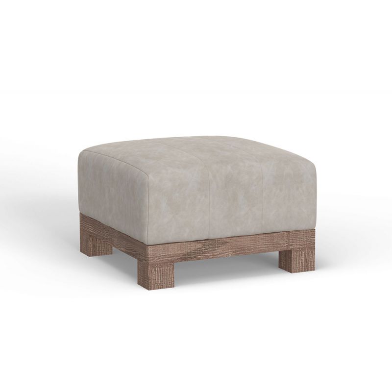 IFD - Samba - Wooden Frame & Base, Upholstered Square Ottoman - IUP298-OTT-210