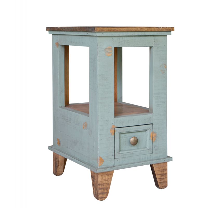 IFD - Toscana 1 Drawer, Chair Side Table - IFD1601CST