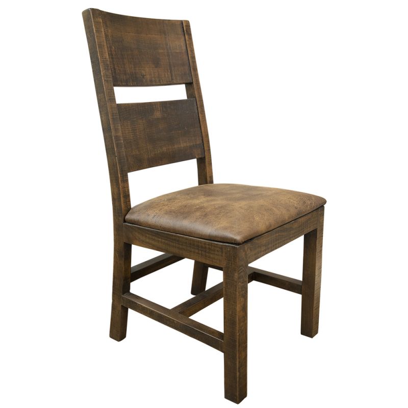 IFD - Urban Art Chair w/Bonded Leather Seat (Set of 2) - IFD5201CHR