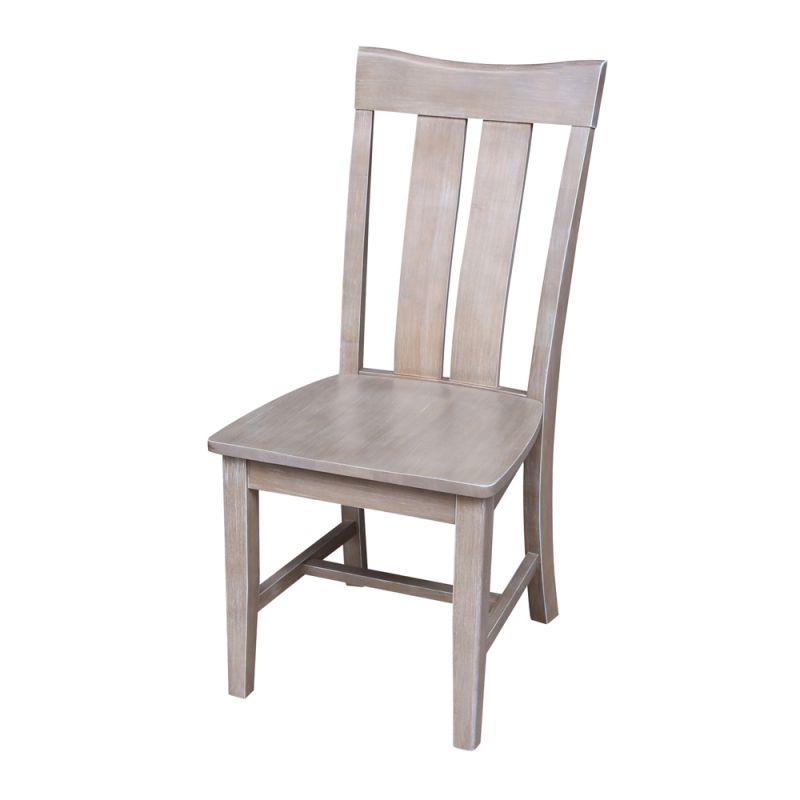 International Concepts - Ava Chair in Washed Gray Taupe Finish (Set of 2) - C09-13P