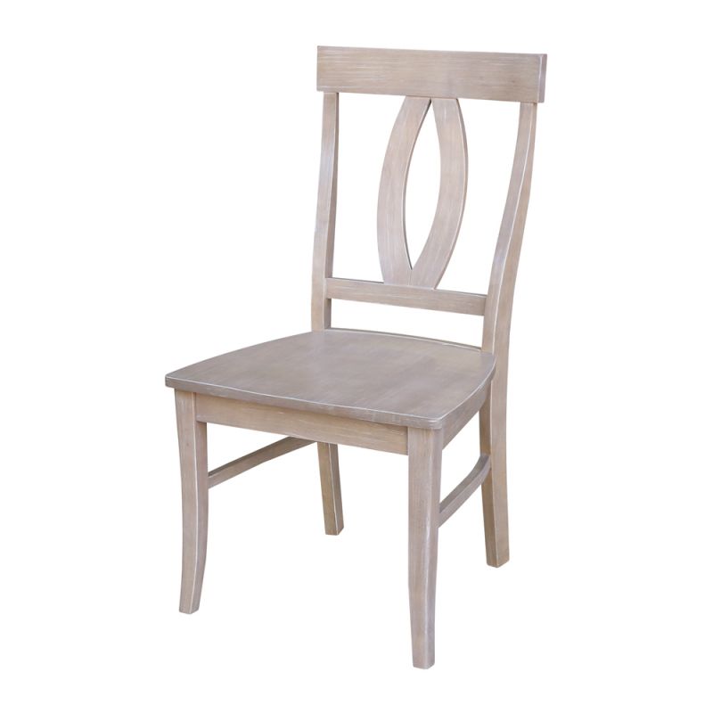 International Concepts - Cosmo Chair - Washed Finish (Set of 2) in Washed Gray Taupe Finish (Set of 2) - C09-170P