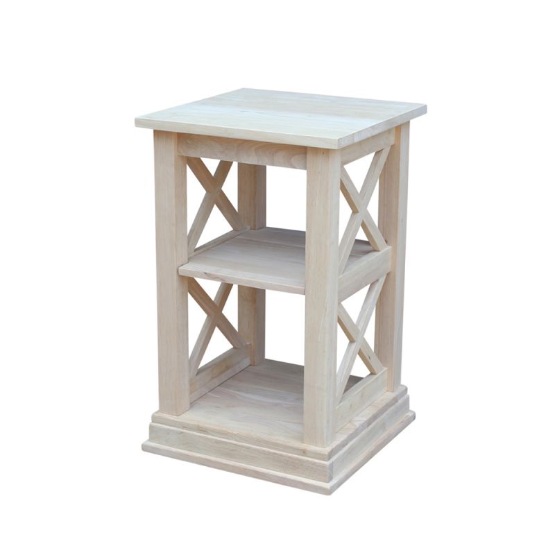 International Concepts - Hampton Accent Table with Shelves - OT-70A