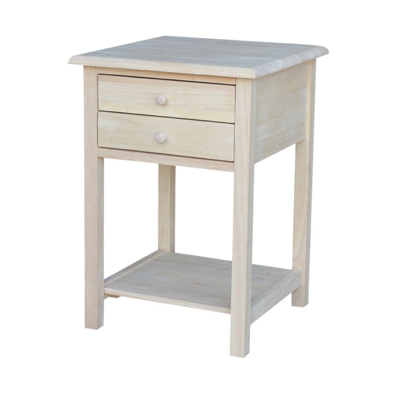 International Concepts - Lamp Table W/2 Drawers  - OT-92
