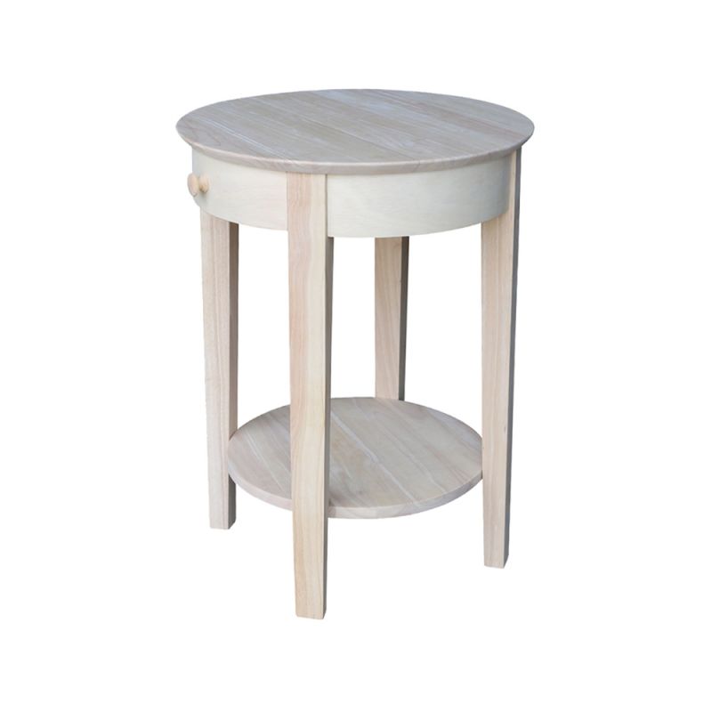 International Concepts - Phillips Accent Table with Drawer - OT-2128
