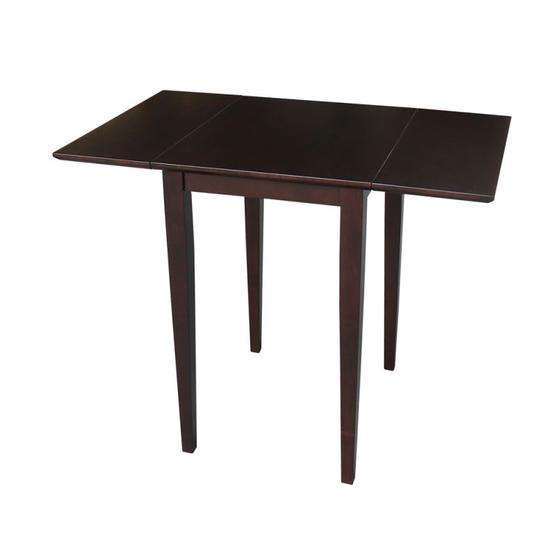 International Concepts - Small Dropleaf Table in Rich Mocha Finish - T15-2236D