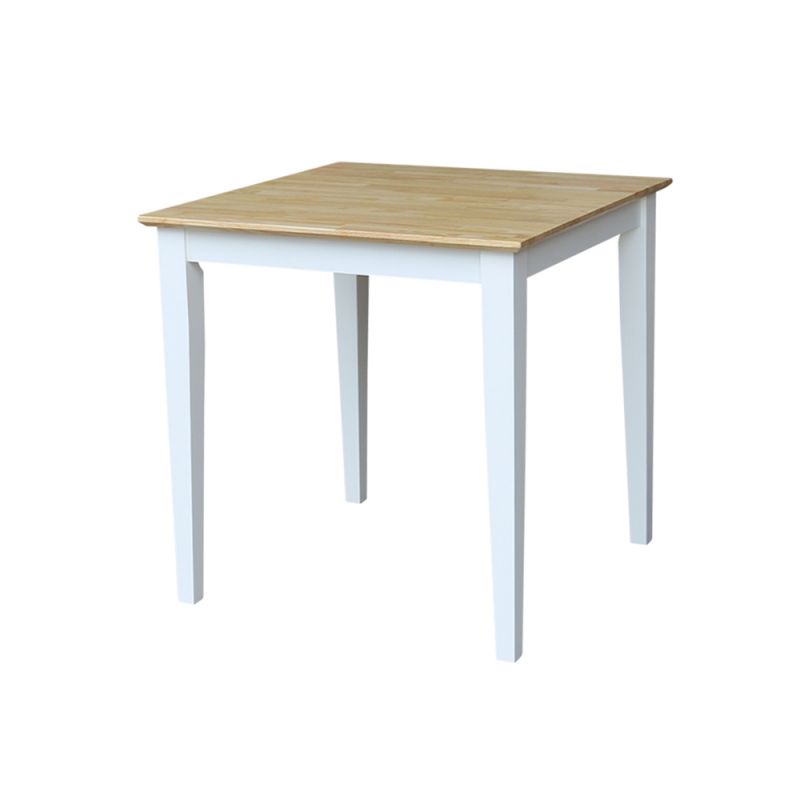 International Concepts - Solid Wood Top Table - Shaker Legs - T02-3030