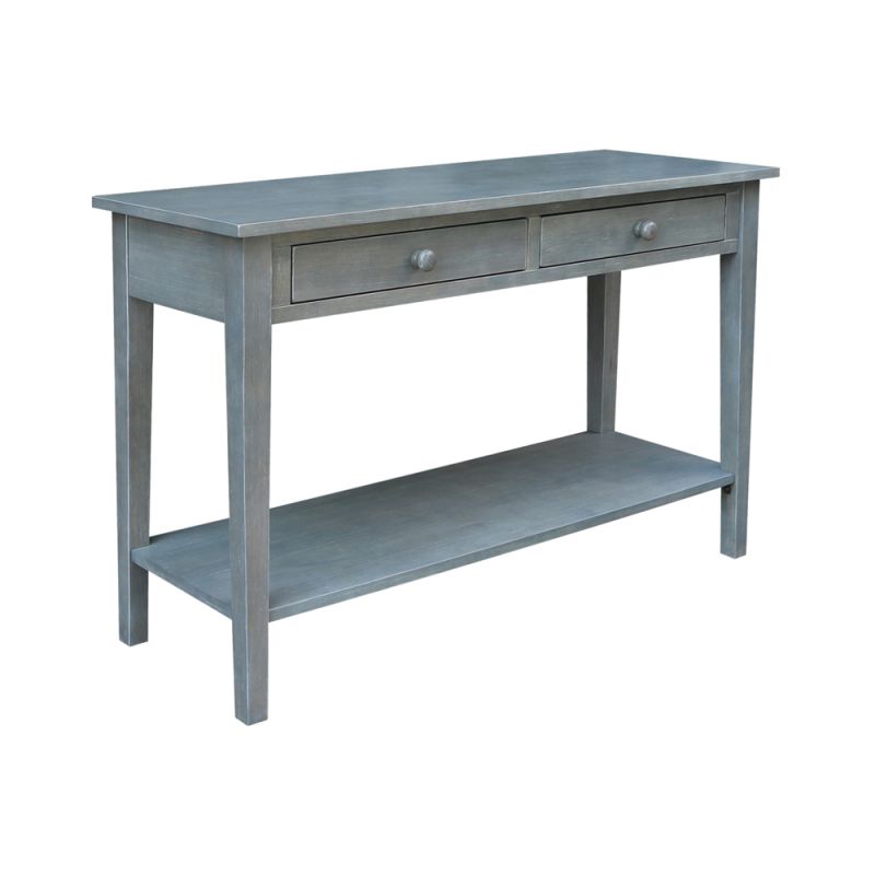 International Concepts - Spencer Console - Server Table in Heather Grey-Antique Washed Finish - OT105-8S