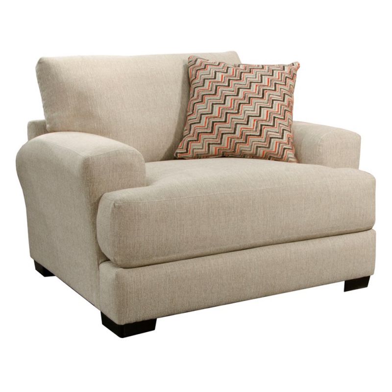 Jackson Furniture - Ava Cashew/Lava Chair 1/2 w/USB Port - 4498-25
