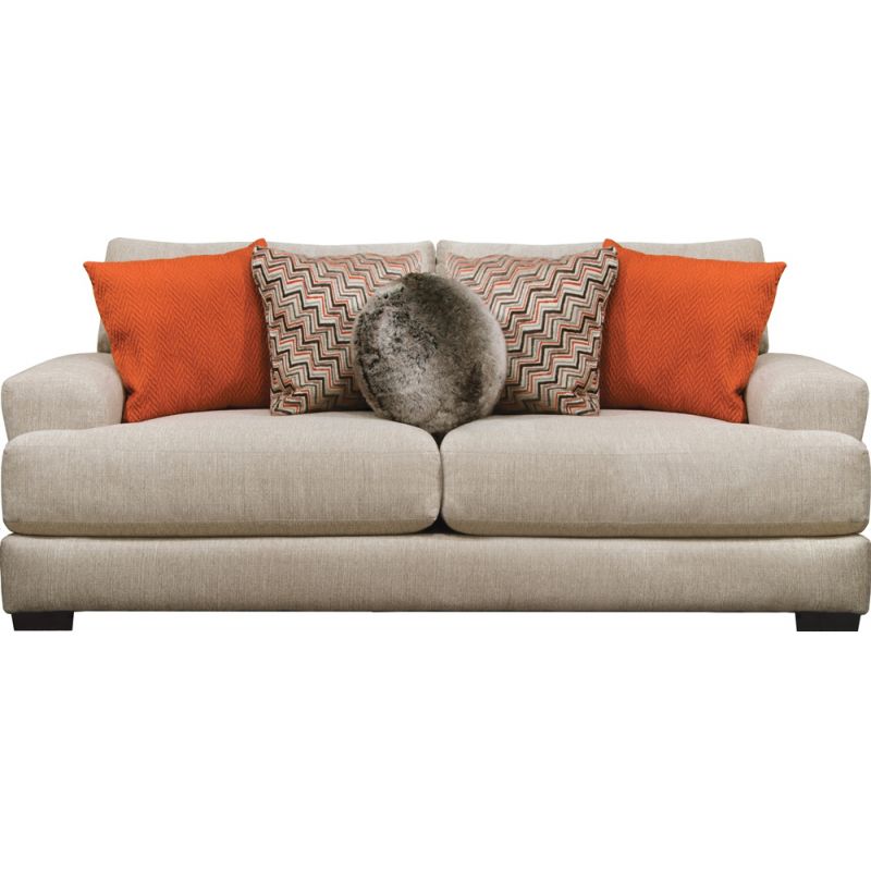 Jackson Furniture - Ava Cashew/Lava Sofa w/USB Port - 4498-13