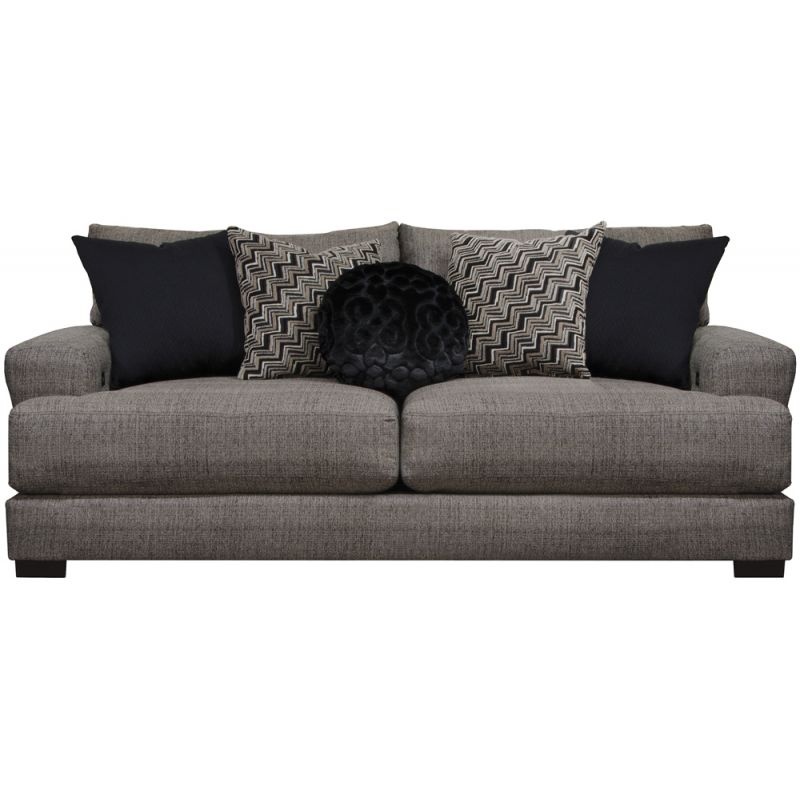 Jackson Furniture - Ava Pepper/Shadow Sofa w/USB Port - 4498-13