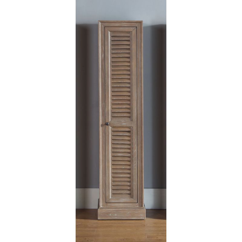James Martin - Savannah/Providence Small Linen Cabinet, Driftwood - 238-107-5011