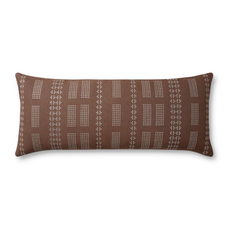 Jean Stoffer x Loloi - Charles Clay / Mist 13'' x 35'' Cover Only Pillow - P012PJS0006CGMIPI29