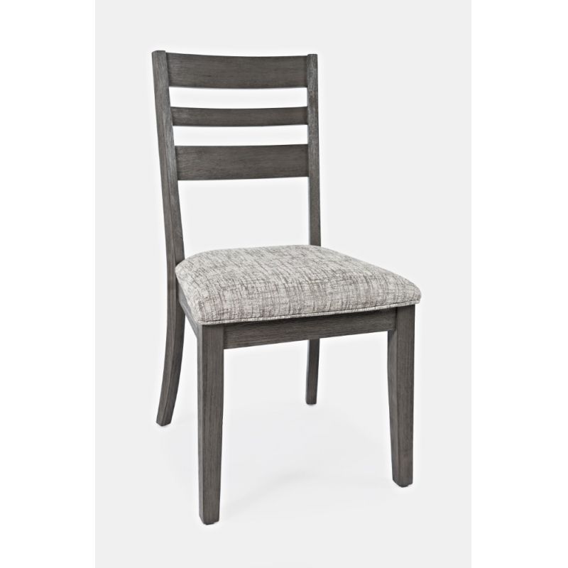 Jofran - Altamonte Ladderback Chair in Brushed Grey (Set of 2) - 1855-420KD