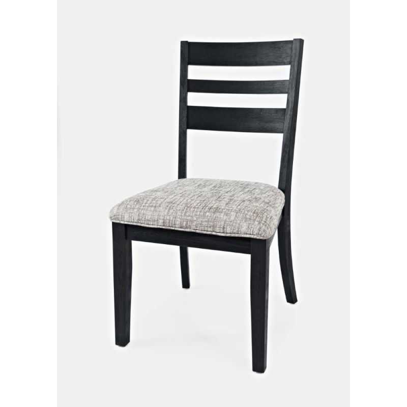 Jofran - Altamonte Ladderback Chair in Dark Charcoal - (Set of 2) - 1851-420KD