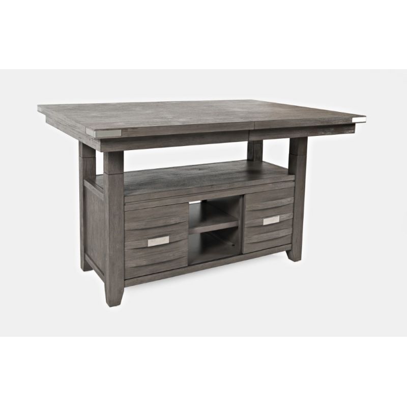Jofran - Altamonte Rectangle Counter Height Table in Brushed Grey - 1855-72