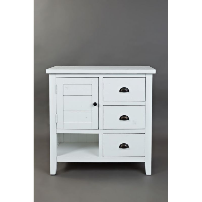 Jofran - Artisan's Craft Accent Chest in eathered white - 1744-32