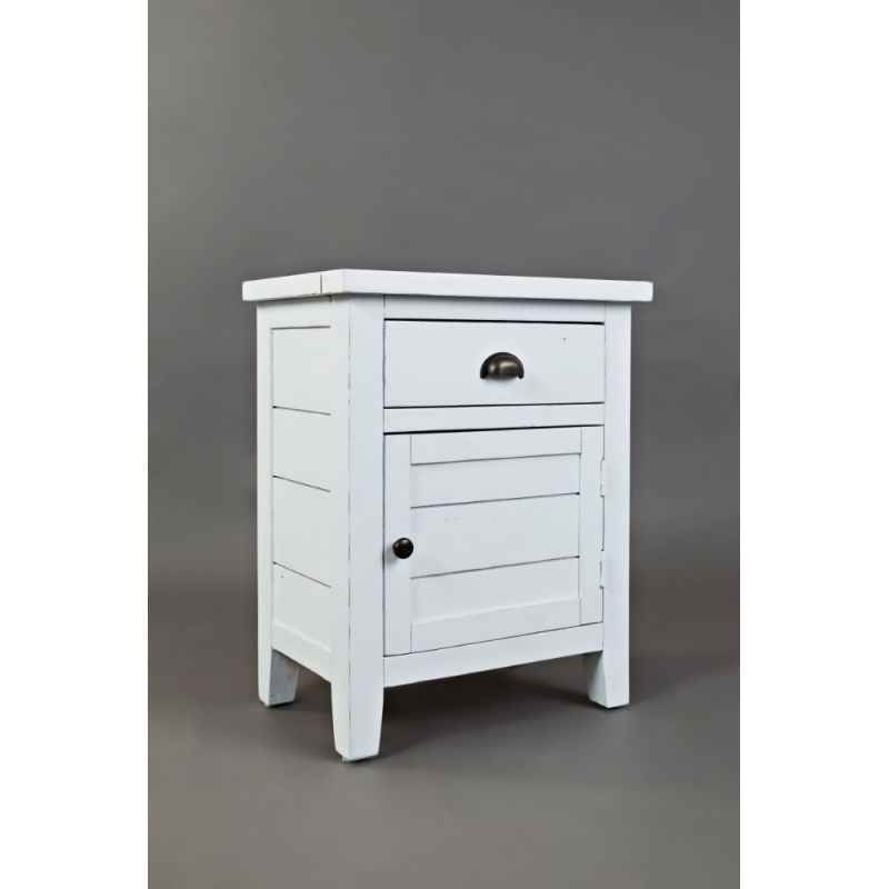 Jofran - Artisan's Craft Accent Table in weathered white - 1744-20