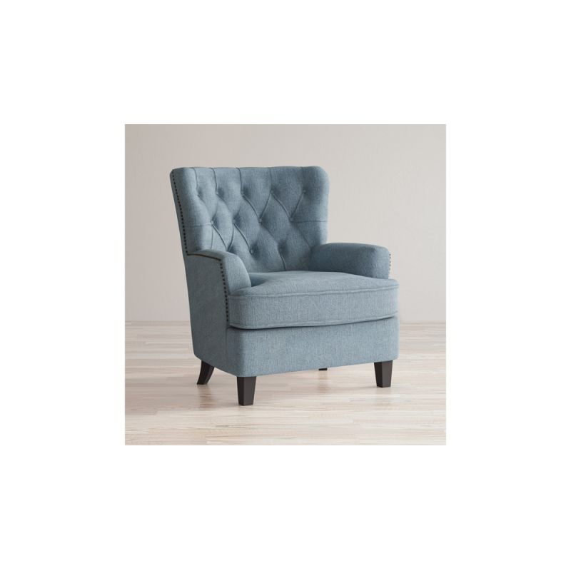 Jofran - Bryson Accent Chair - BRYSON-CH-BLUE