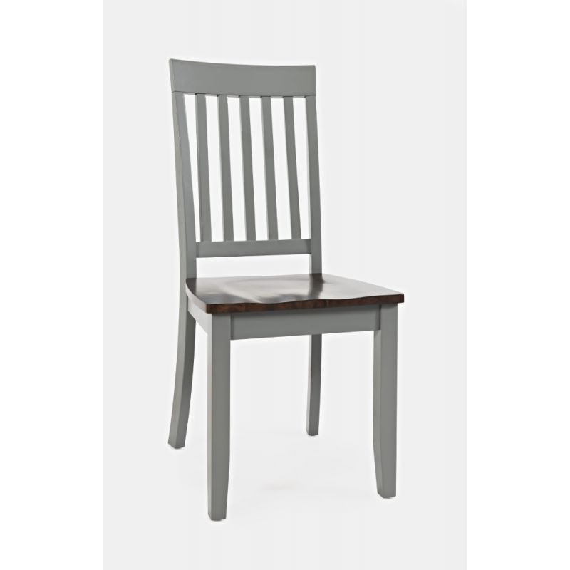 Jofran - Decatur Lane Dining Chair in Autumn brown/Grey (Set of 2) - 1835-393KD