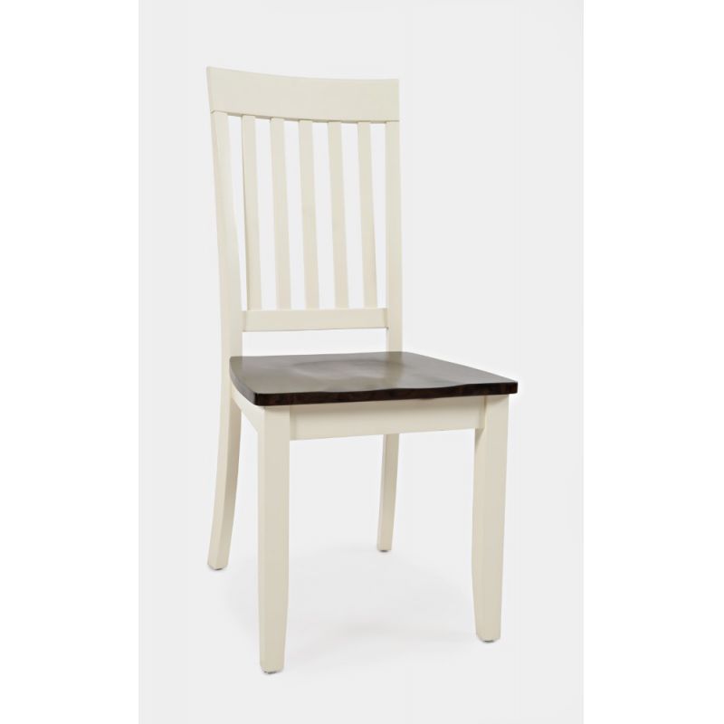 Jofran - Decatur Lane Dining Chair in Autumn brown/white (Set of 2) - 1825-393KD