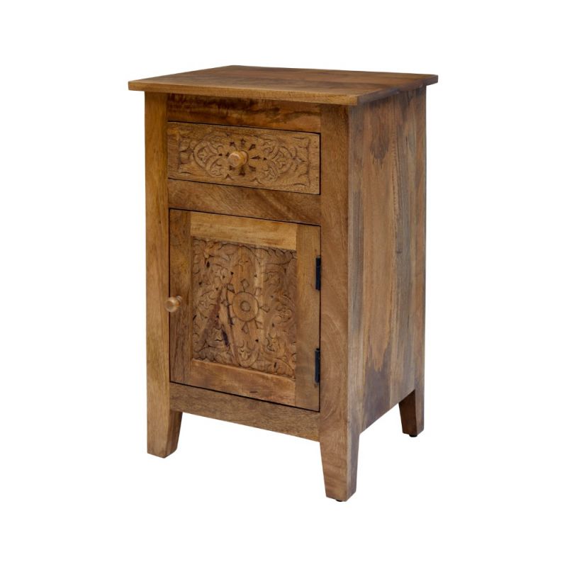 Jofran - Global Archive Hand Carved Accent Table - 1730-51