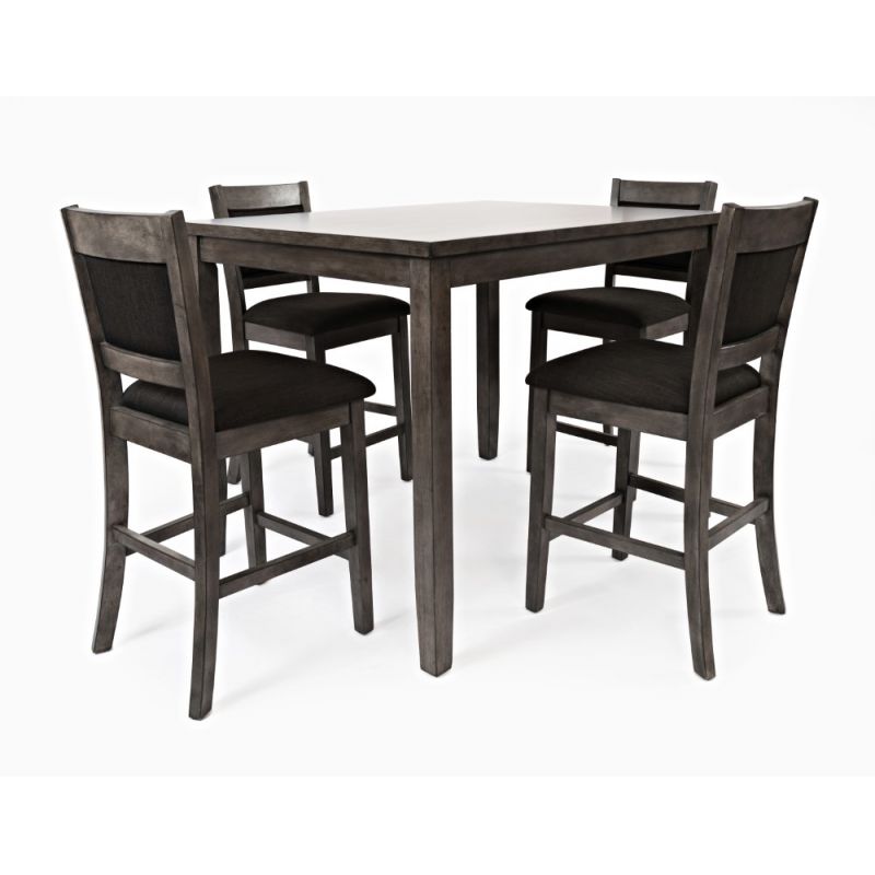 Jofran - Greyson Heights 5 Pack in Counter Height Table with 4 Stools - 1886