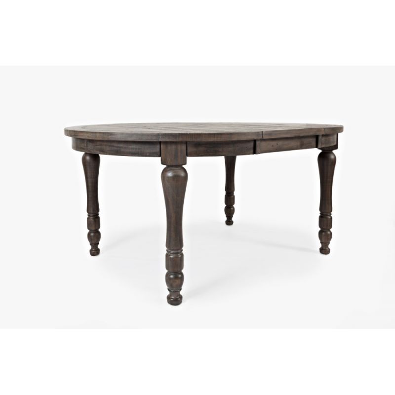 Jofran - Madison County Round to Oval Dining Table in Barnood - 1700-66