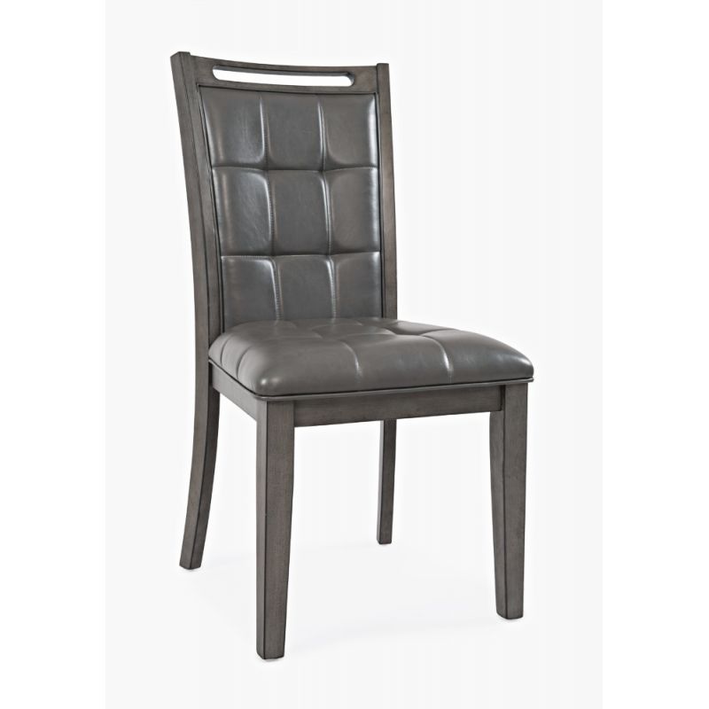 Jofran - Manchester Upholstered Dining Chair in Grey (Set of 2)- 1872-385KD